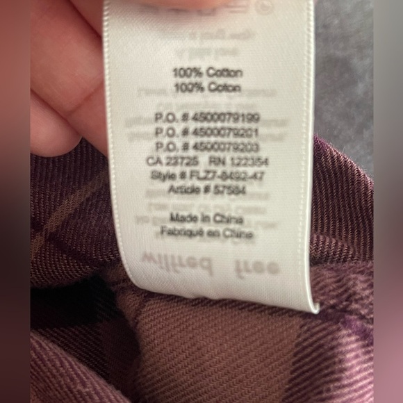 Aritzia Wilfred Free Veronika Buffalo Check Dress Size S Flannel Oversized Soft - Picture 10 of 12